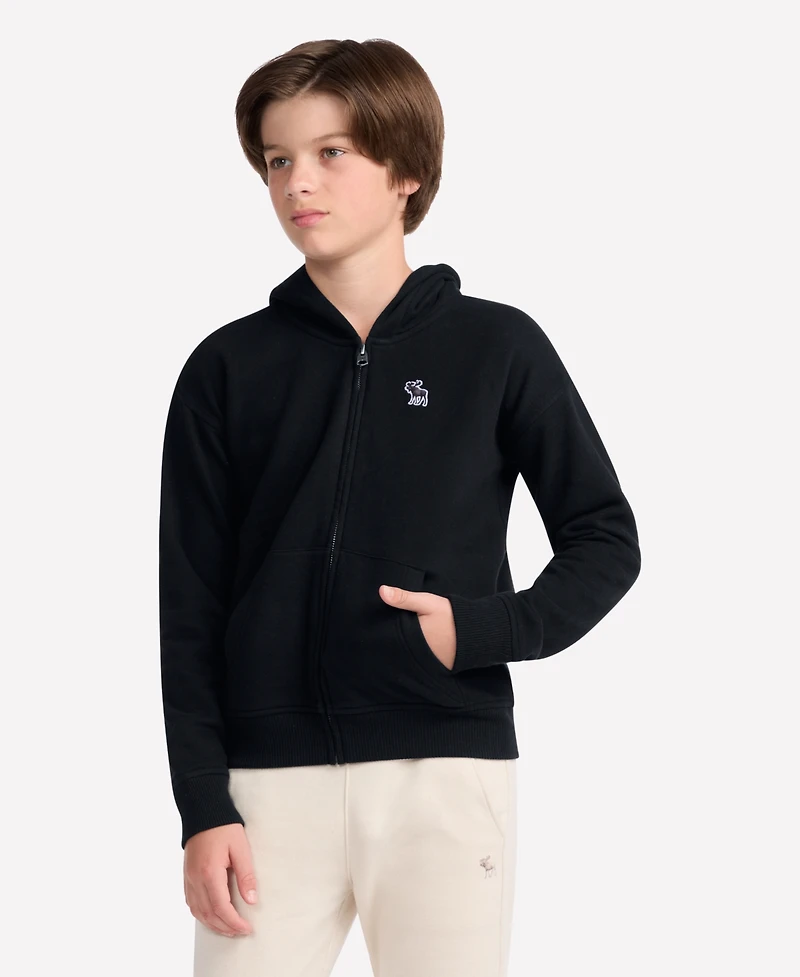 abercrombie kids Boys Essential Full Zip Hoodie
