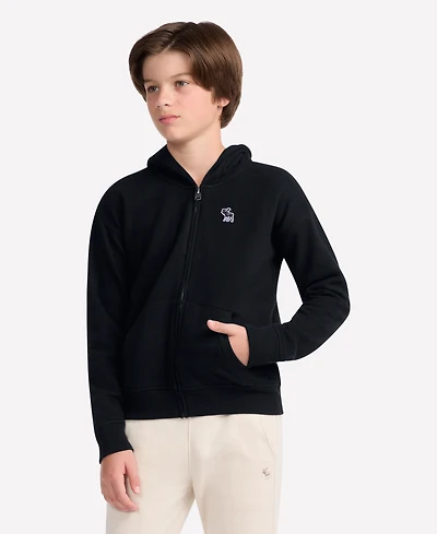 abercrombie kids Boys Essential Full Zip Hoodie