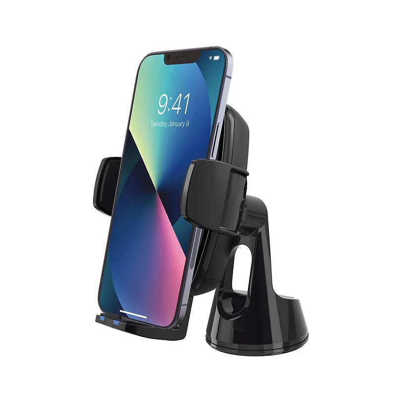 Scosche 15W Wireless Charging Universal Car Mount-Black
