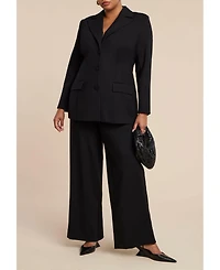 Eloquii Women's Plus Ultimate Nipped Waist Blazer