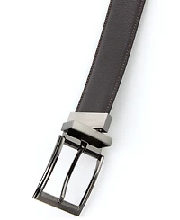Perry Ellis Portfolio Men's Peb Reversible Textured Dress Belt