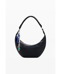 Desigual Women's Medium faux leather bag with 3D logo