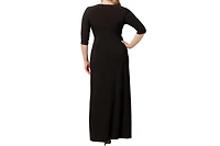Kiyonna Women's Plus Evening Romance Long Gown