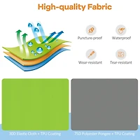 Akiudex self inflating folding camping sleeping mattress with carrying bag