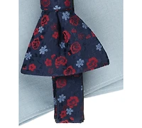 Bar Iii Men's Barrett Floral Bow Tie and Pocket Square Set, Macy's Exclusive