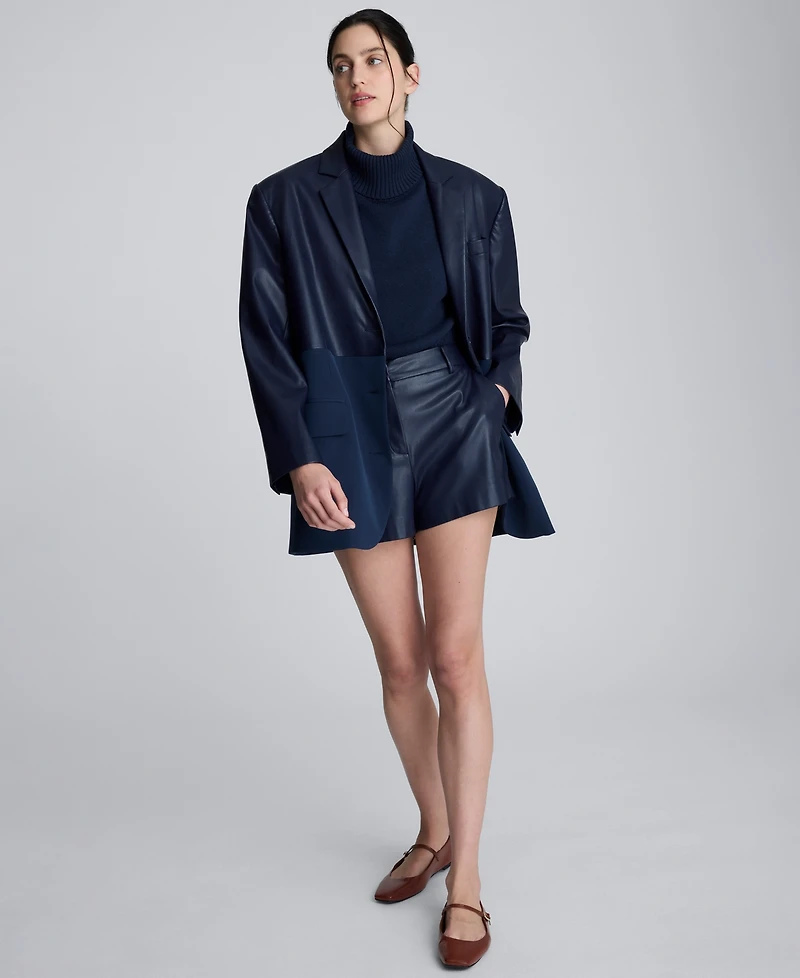 Kenneth Cole Women's Oversized Boyfriend Jacket
