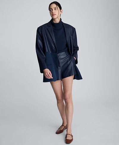 Kenneth Cole Women's Oversized Boyfriend Jacket