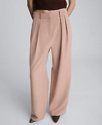 Kenneth Cole Women's High-Rise Pleat Detail Pants