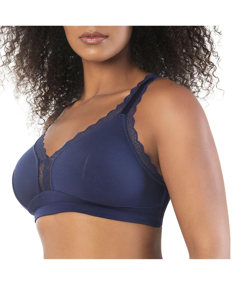 Parfait Women's Dalis Wire-Free Bralette, Pearl White, 30J