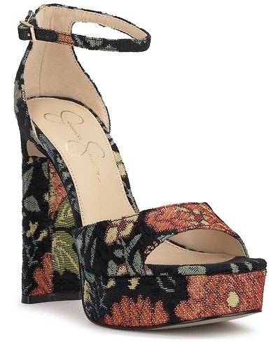 Jessica Simpson Women's Telxia Blade-Heel Platform Dress Sandals