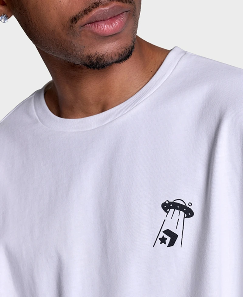 Converse Men's Out of This World Standard Fit Graphic T-Shirt