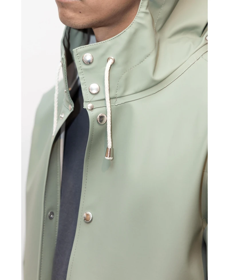 Stutterheim Stockholm Long Sleeve Hooded Raincoat