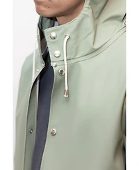 Stutterheim Stockholm Long Sleeve Hooded Raincoat