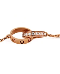 Pre-Owned Cartier Love Interlocking Necklace