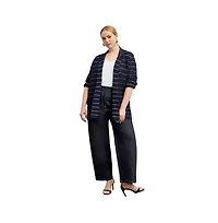 M.m.LaFleur Women's Cody Boyfriend Jardigan - Dot Knit