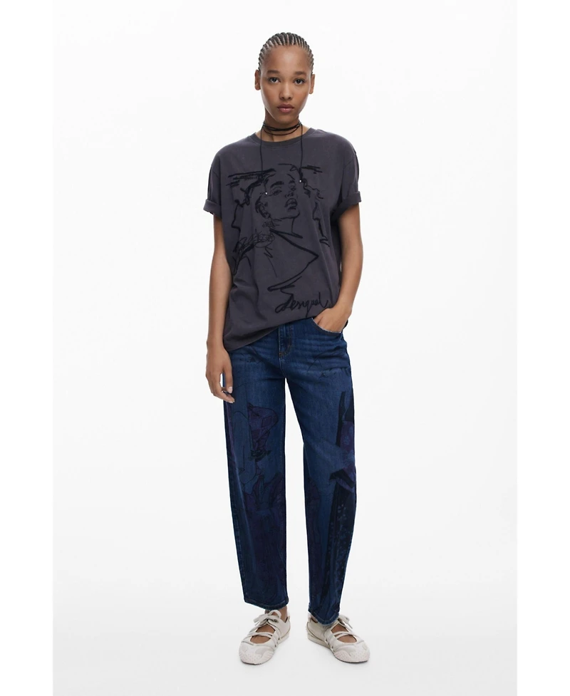 Desigual Women's Boyfriend Samurai Jeans