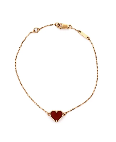 Pre-Owned Van Cleef & Arpels Sweet Alhambra Heart Bracelet