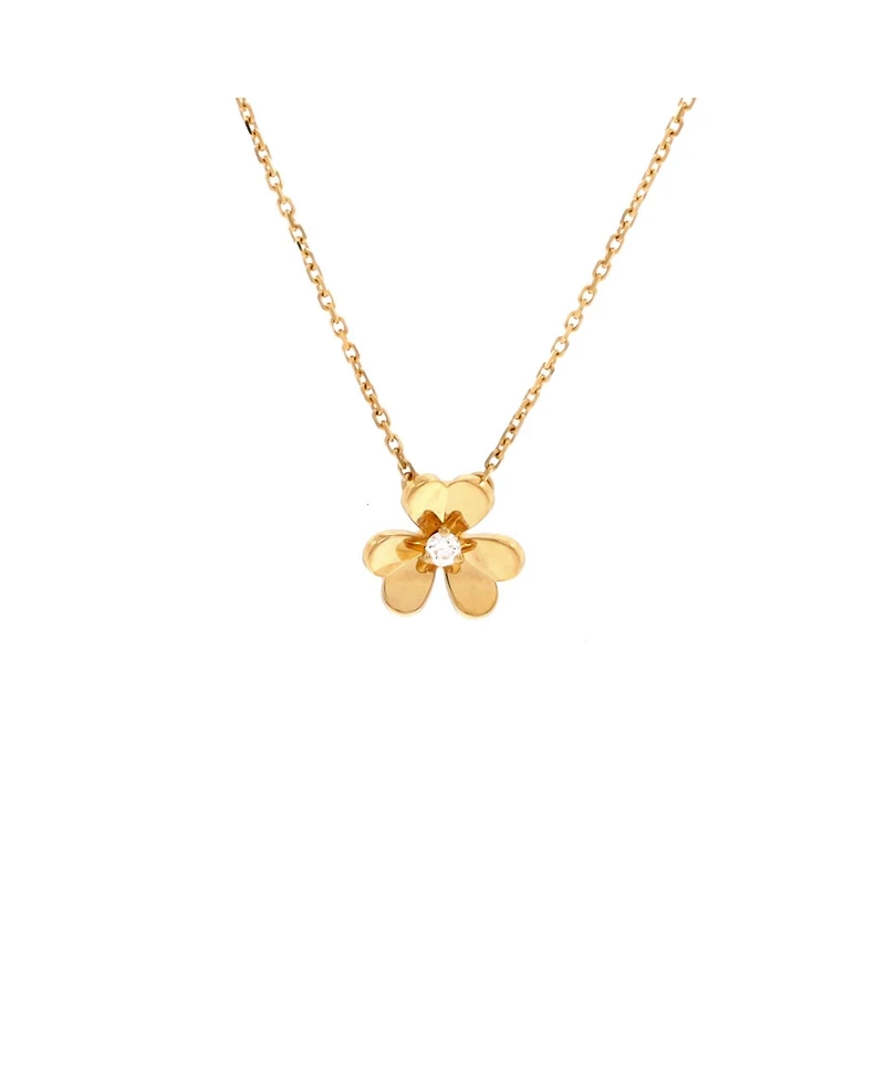 Pre-Owned Van Cleef & Arpels Frivole Pendant Necklace
