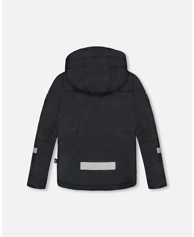 Deux par Deux Boy Two-Piece Teknik Snowsuit Red - Toddler|Child