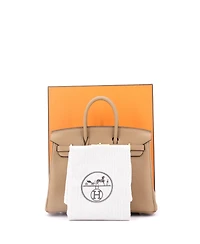 Pre-Owned Hermes Birkin 25 Handbag Brown Togo with Gold Hardware