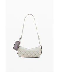 Desigual Women's Small studded patch baguette bag