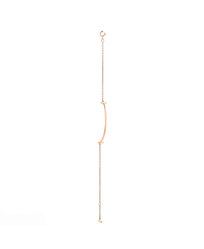 Pre-Owned Tiffany & Co. T Smile Chain Bracelet