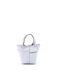 Pre-Owned Hermes Pm Cargo Picotin Lock Bag Canvas and Swift