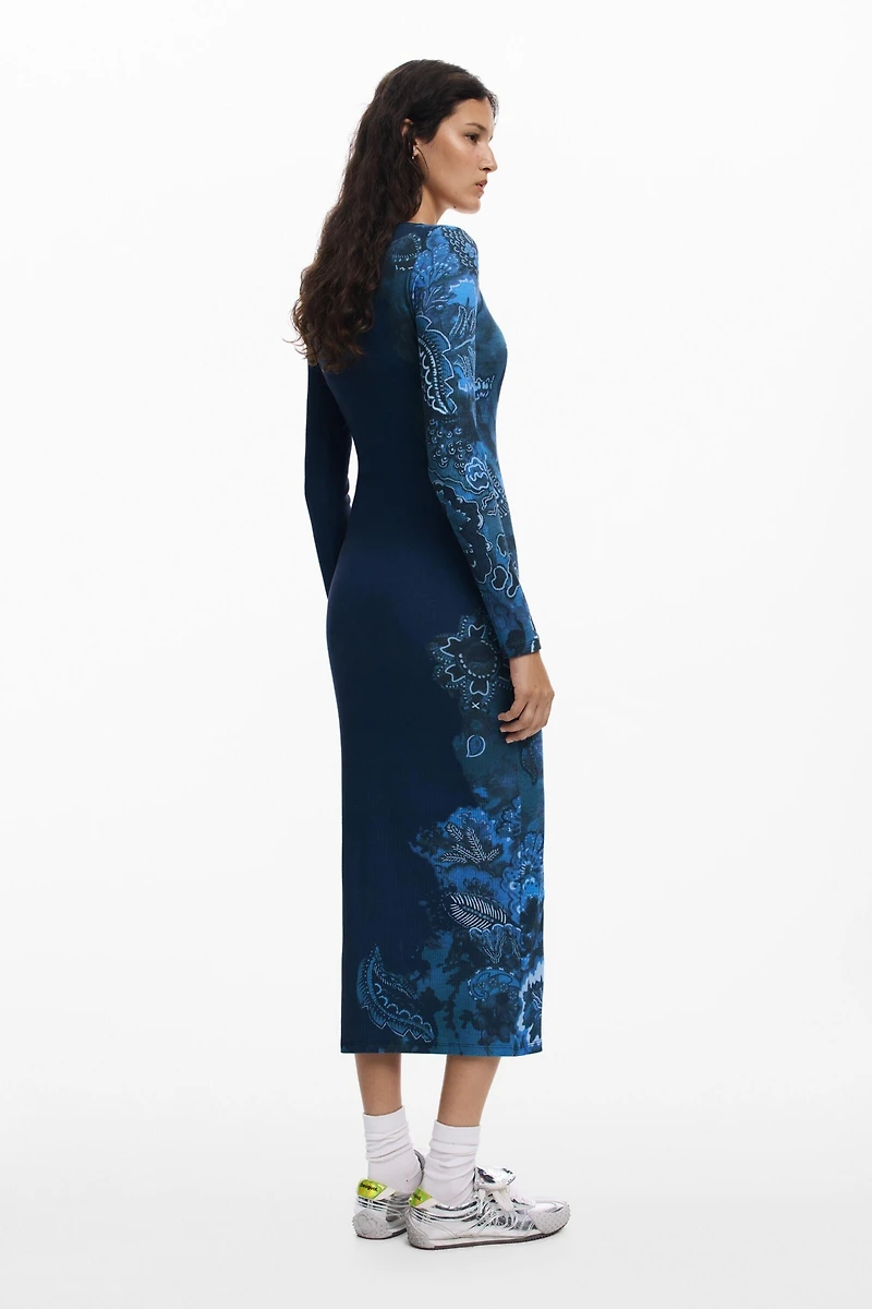 Desigual Women's Fitted mandala dress