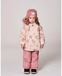 Deux par Baby Girls Two-Piece Snug Snowsuit Dusty Pink - Baby|Toddler