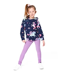 Deux par Baby Girls Super Soft Ribbed Leggings Lavender