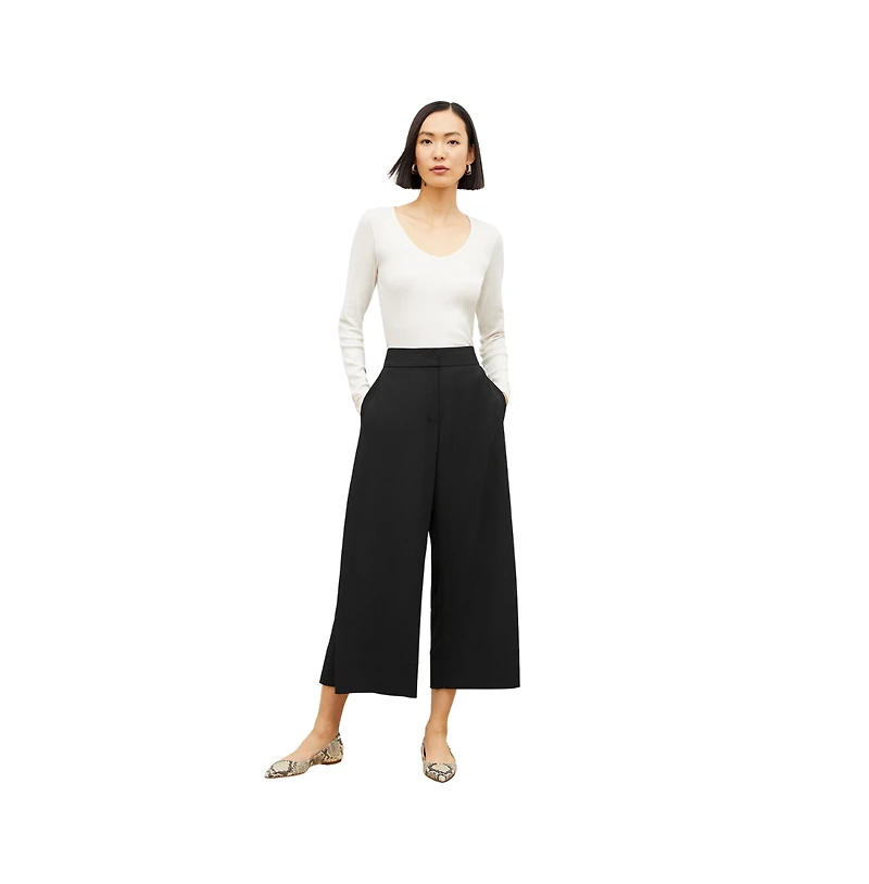 M.m.LaFleur Women's Marcia T-Shirt - Ribbed Pima Cotton