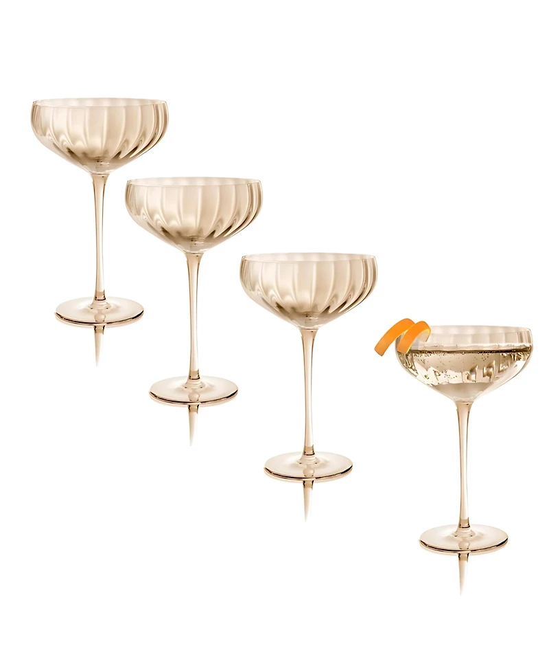 Qualia Glass Modern Coupe Glasses
