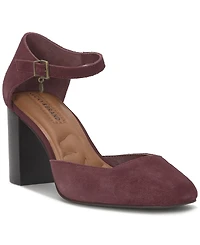 Lucky Brand Women's Kanira Square-Toe Stacked Heel Pumps