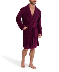 Hanes Men's Adjustable Plush Robe