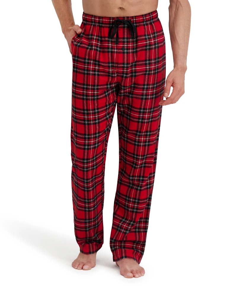 Hanes Men's Flannel Drawstring Sleep Pants