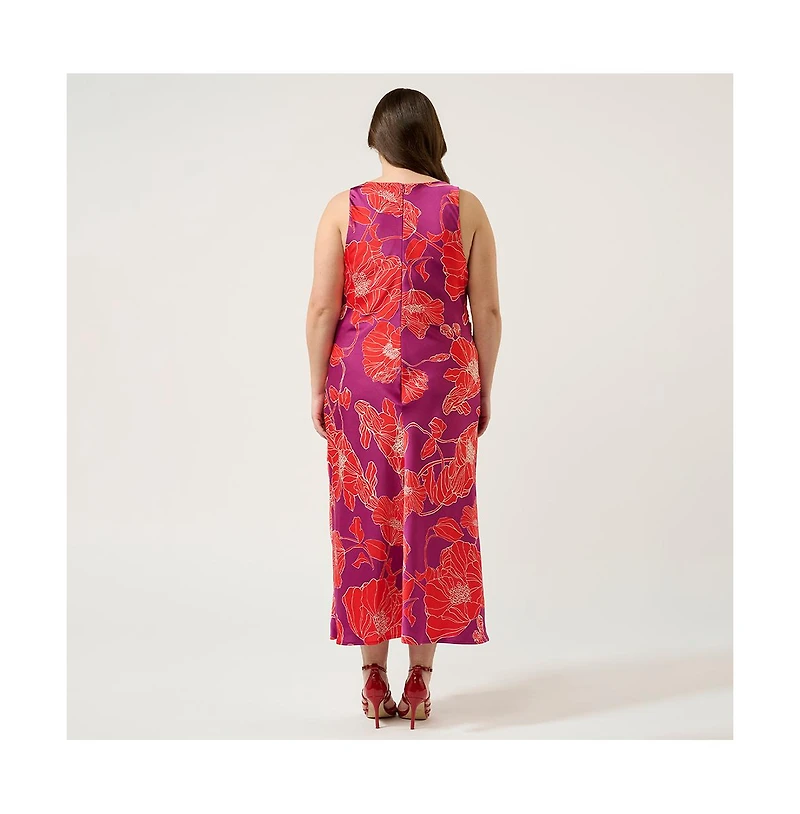 Estelle Ember Cowl Neck Dress