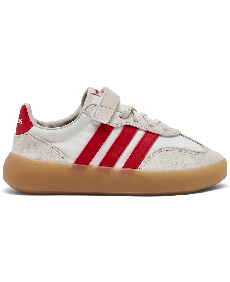 Adidas Little Kids Barreda Decode Stretch Lace Fastening Strap Casual Sneakers from Finish Line