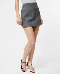 French Connection Women's Owen Plaid A-Line Mini Skirt