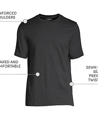 Lands' End Men's Super-t Short Sleeve T-Shirt