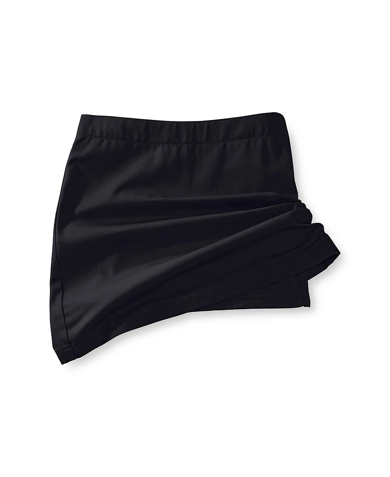 Lands' End Big Girls School Uniform Slim Blend Chino Skort Above Knee
