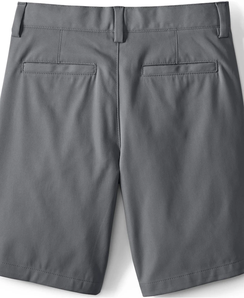 Lands' End Big Boys Husky Classic Active Performance Chino Shorts