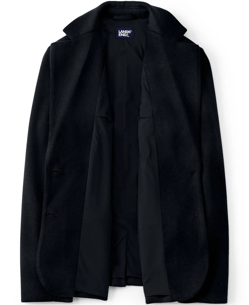 Lands' End Women's Brushed Ponte Traditional Blazer