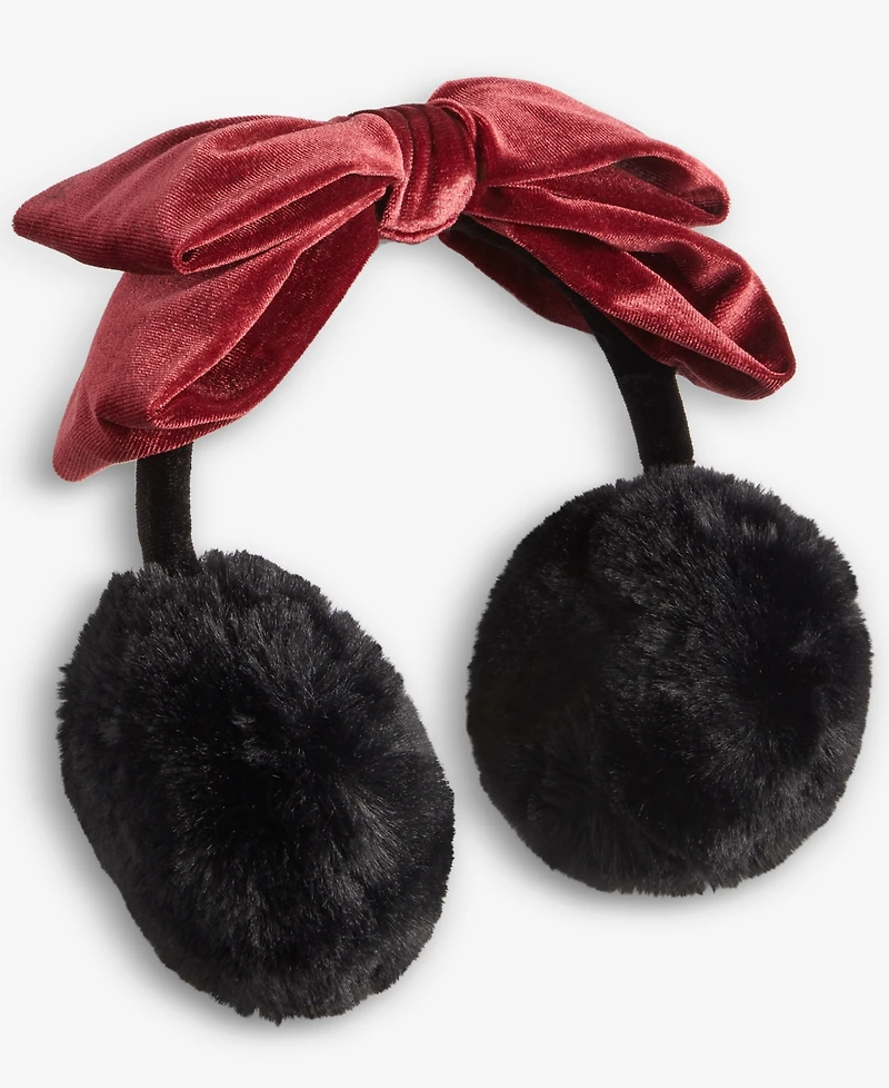 I.n.c. International Concepts Velvet Bow Earmuff Gift Box, Macy's Exclusive