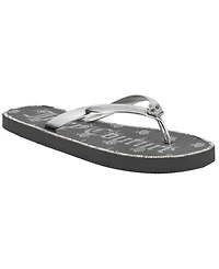Juicy Couture Women's Shamrock Flip Flops