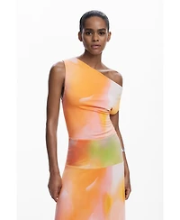 Desigual Women's Asymmetric long dress