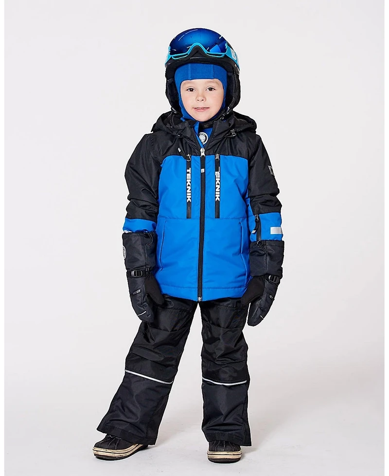Deux par Boy Two-Piece Teknik Snowsuit Royal Blue - Toddler|Child