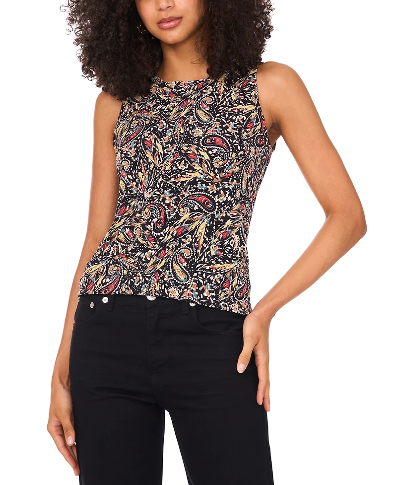 Vince Camuto Women's Crewneck Sleeveless Tank Top