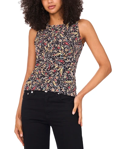 Vince Camuto Women's Crewneck Sleeveless Tank Top