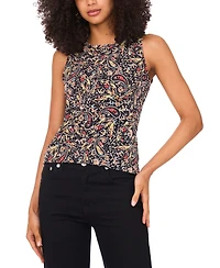 Vince Camuto Women's Crewneck Sleeveless Tank Top