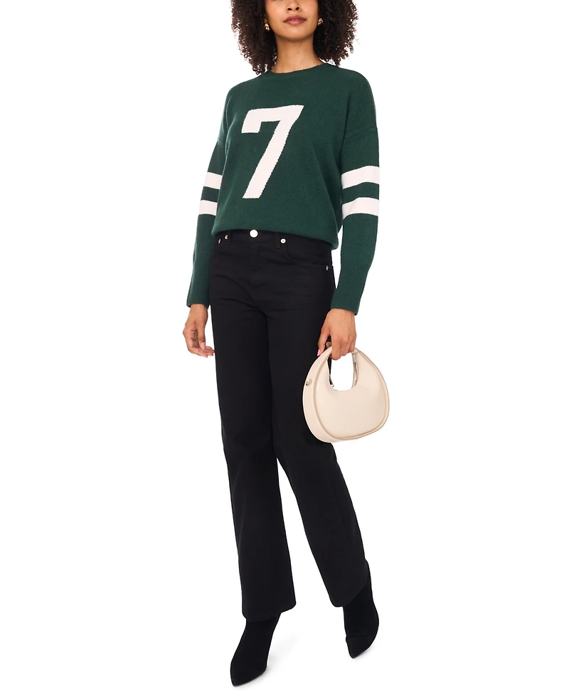 Vince Camuto Women's Number Seven Pullover Sweater